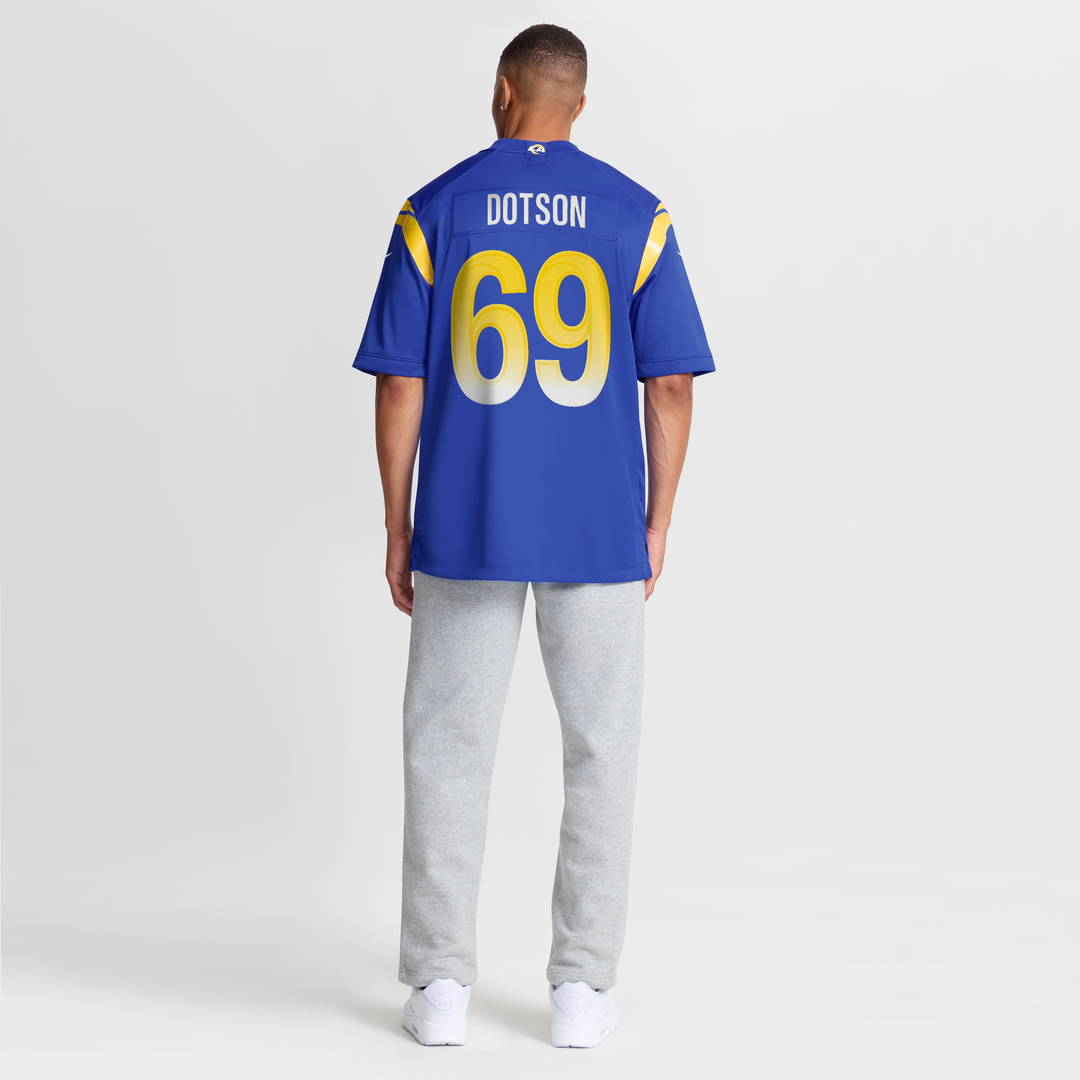 Kevin Dotson Los Angeles Rams Nike  Game Jersey -  Royal
