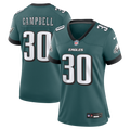 Jihaad Campbell Philadelphia Eagles Nike Women's Team Game Jersey -  Midnight Green