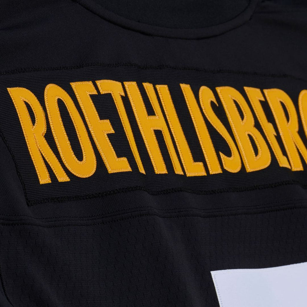 Ben Roethlisberger Pittsburgh Steelers Mitchell & Ness 2004 Legacy Throwback Replica Jersey - Black