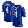 James Cook III Buffalo Bills Nike Team Game Jersey -  Royal