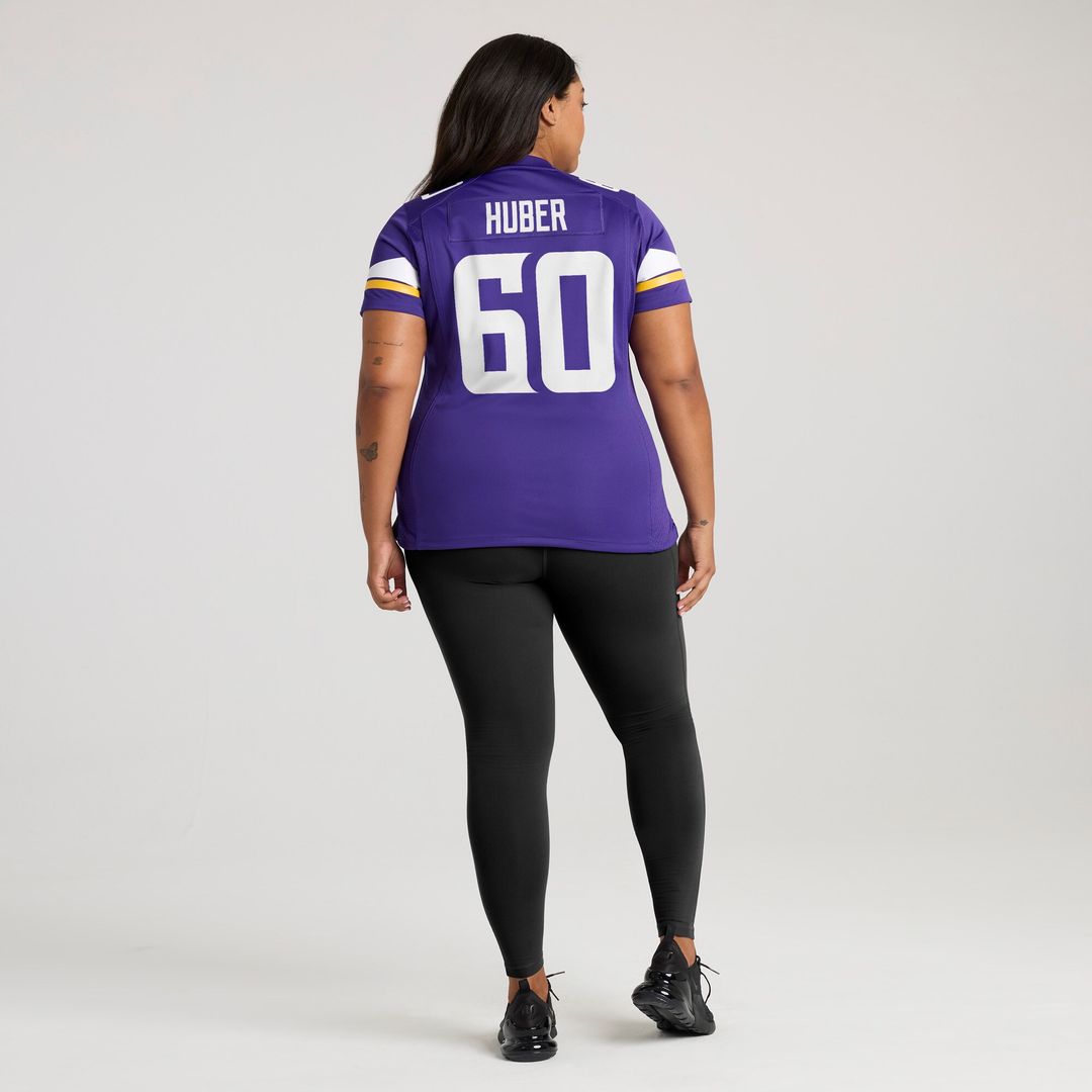 Joe Huber Minnesota Vikings Nike Women's Team Game Jersey -  Purple