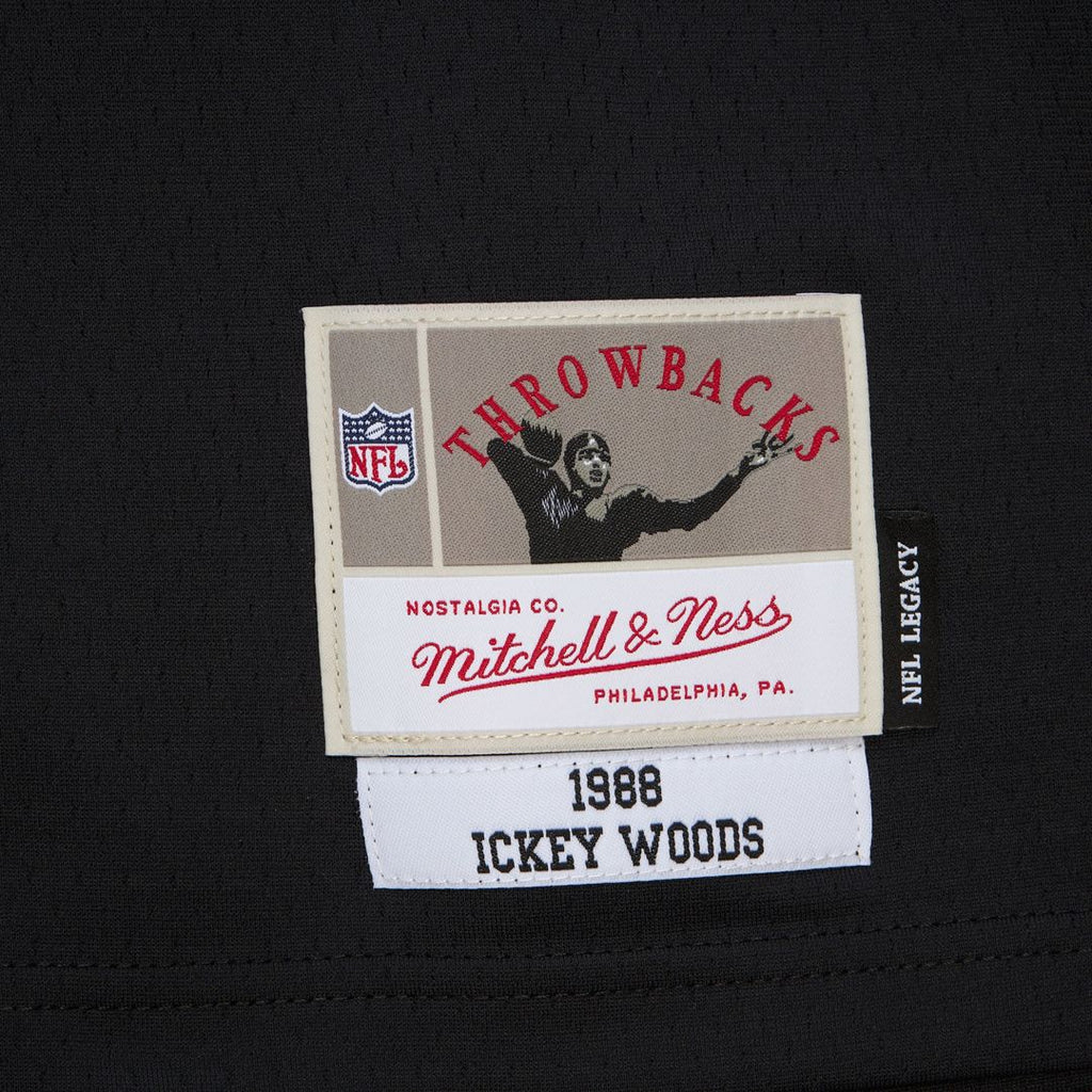 Ickey Woods Cincinnati Bengals Mitchell & Ness 1988 Legacy Replica Jersey - Black