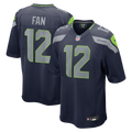 12s Seattle Seahawks Nike Team Game Jersey -  College Navy