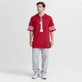 Number 1 Groom San Francisco 49ers Nike Game Jersey - Scarlet