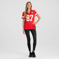 Travis Kelce Kansas City Chiefs Nike Women's Game Jersey - Red