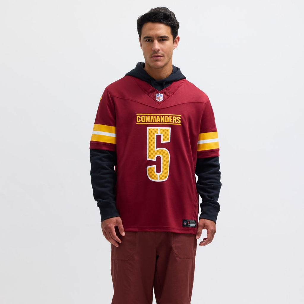 Jayden Daniels Washington Commanders Nike Vapor F.U.S.E. Limited Super Bowl Era Jersey - White