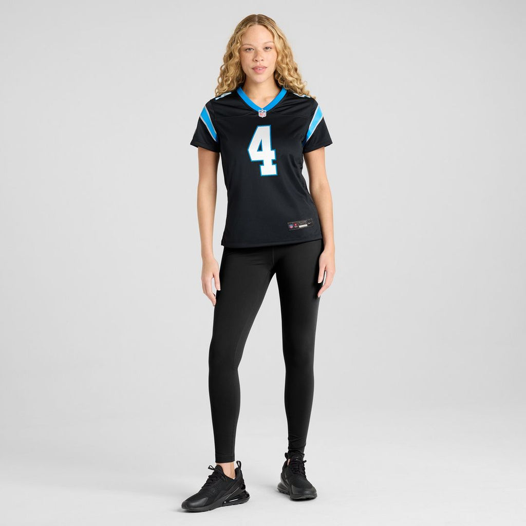 Eddy Pineiro Carolina Panthers Nike Women's Team Game Jersey - Black