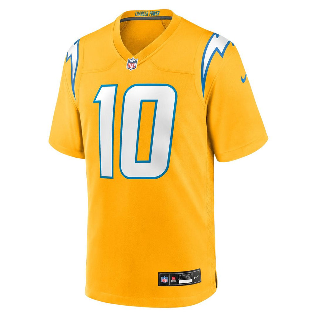 Justin Herbert Los Angeles Chargers Nike Player Game Jersey - Powder Blue
