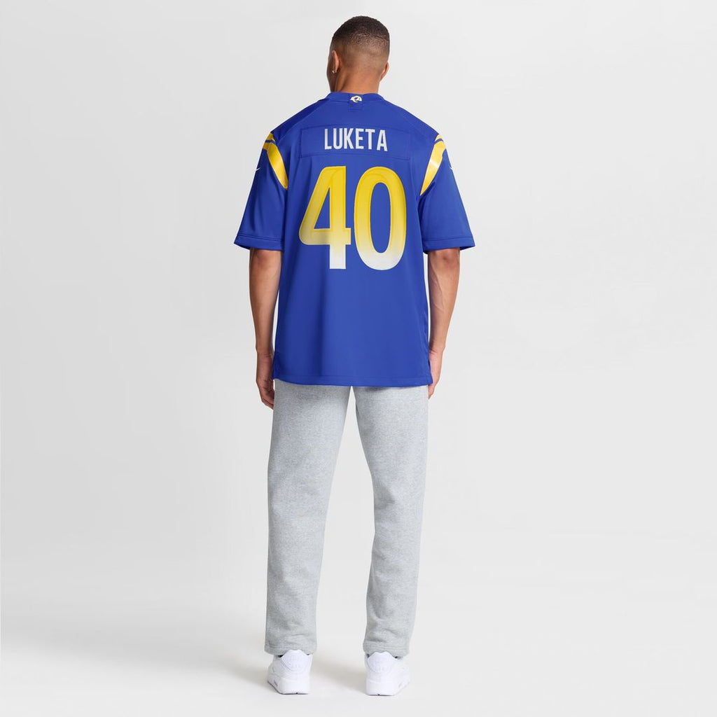 Jesse Luketa Los Angeles Rams Nike Team Game Jersey -  Royal