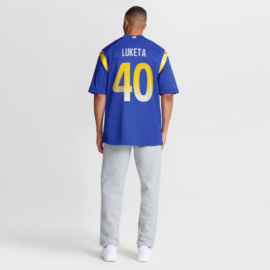 Jesse Luketa Los Angeles Rams Nike Team Game Jersey -  Royal