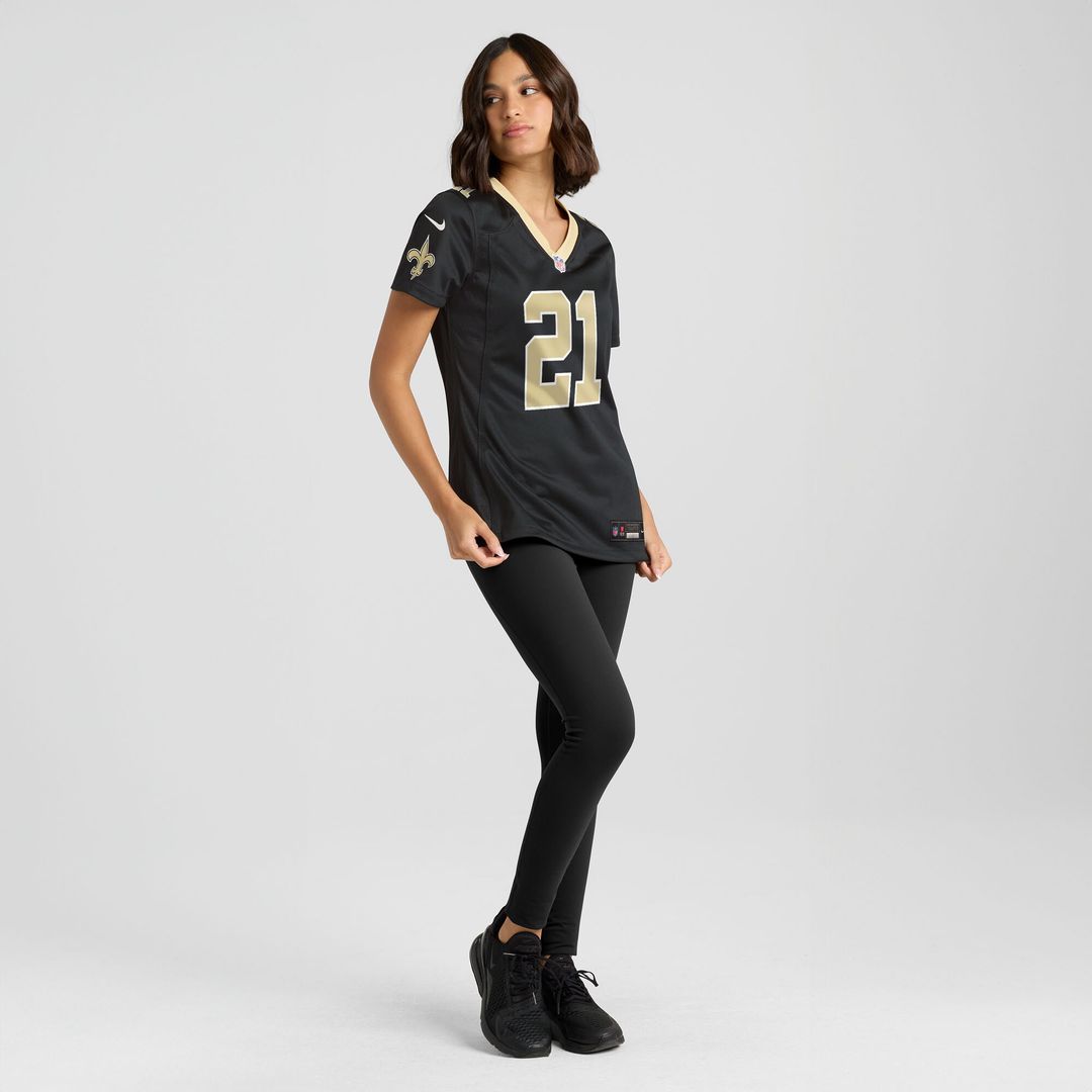 Justin Reid New Orleans Saints Nike Women's Team Game Jersey -  Black