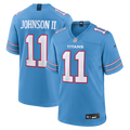 Jermaine Johnson II Tennessee Titans Nike Team Game Jersey - Light Blue