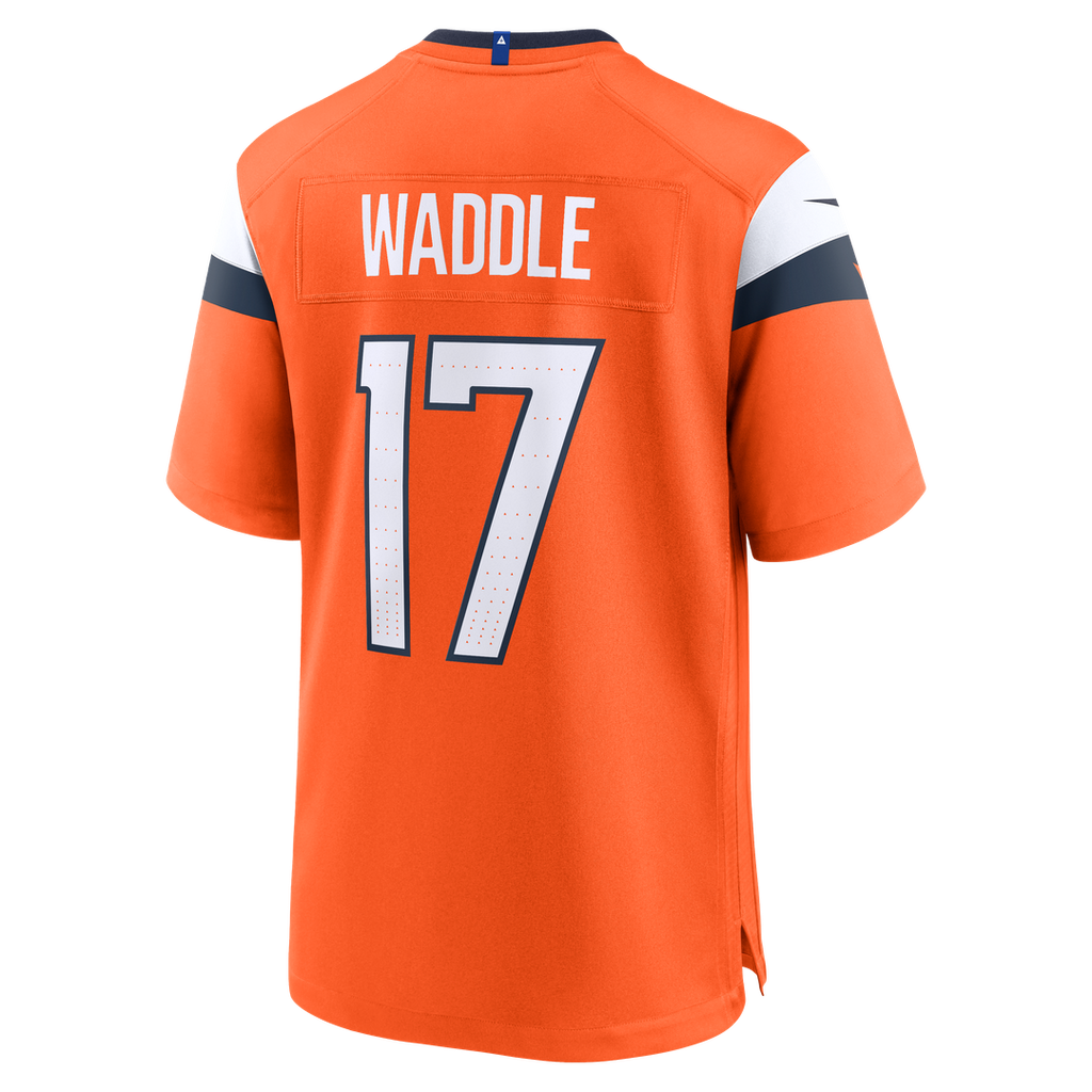 Jaylen Waddle Denver Broncos Nike Game Jersey - Orange
