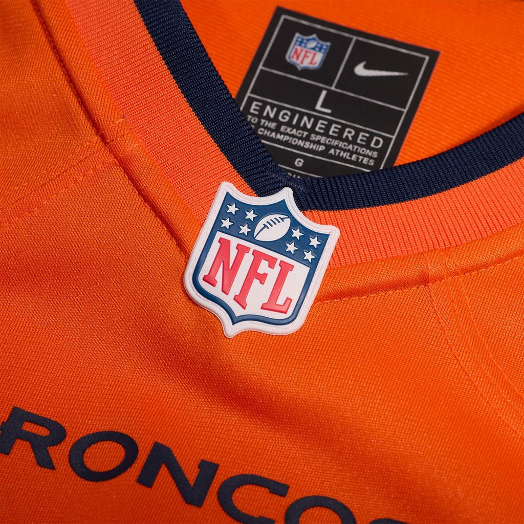 Sai'vion Jones Denver Broncos Nike Team Game Jersey -  Orange