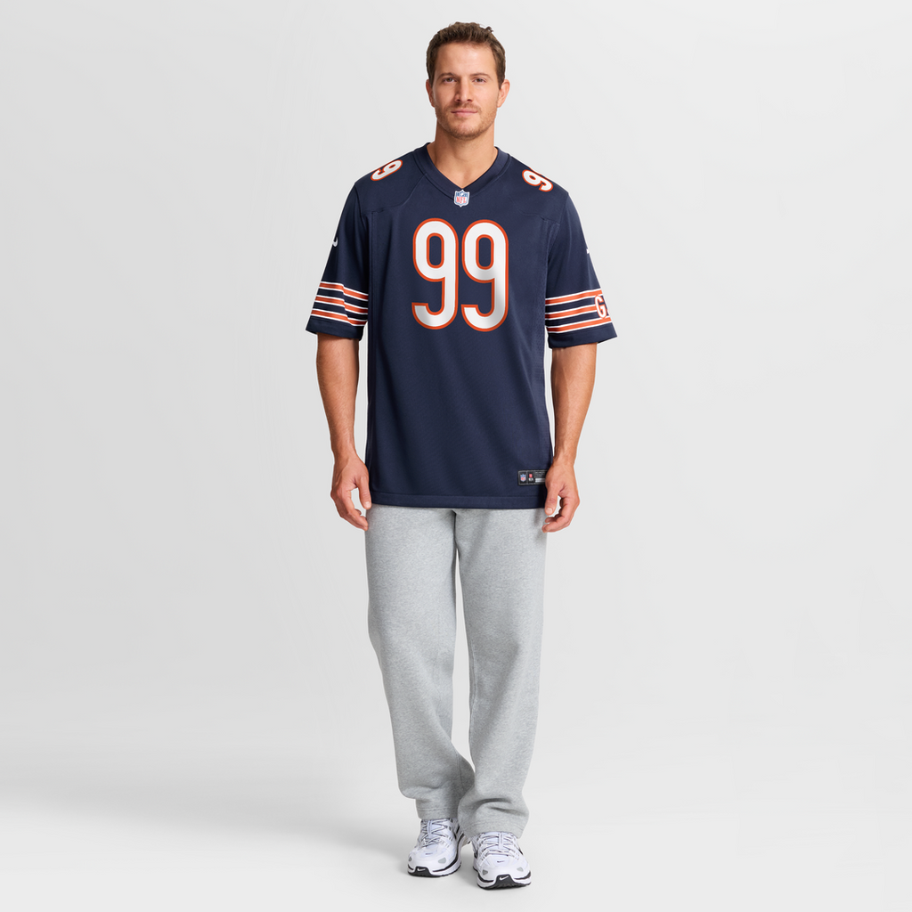 Gervon Dexter Sr. Chicago Bears Nike  Game Jersey -  Navy