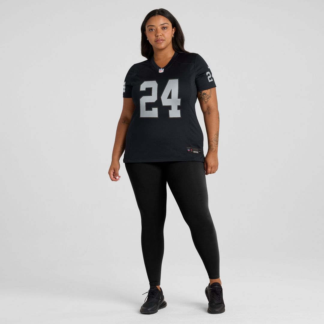 Marcus Peters Las Vegas Raiders Nike Women's Team Game Jersey -  Black