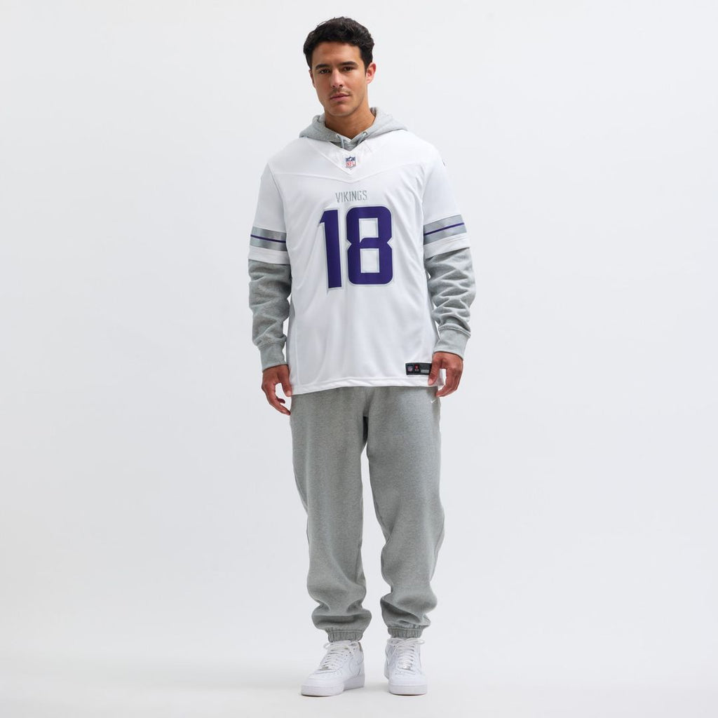 Justin Jefferson Minnesota Vikings Nike Alternate Vapor F.U.S.E. Limited Jersey - White