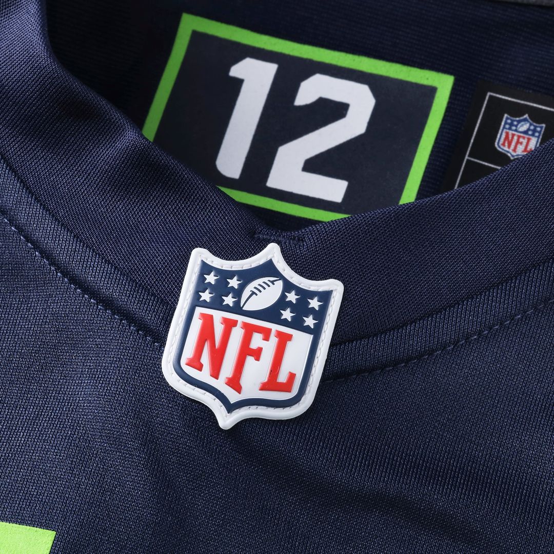 12s Seattle Seahawks Nike Team Game Jersey -  College Navy