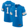 Blake Miller Detroit Lions Nike 2026 NFL Draft First Round Pick No. 17 Team Game Jersey - Blue