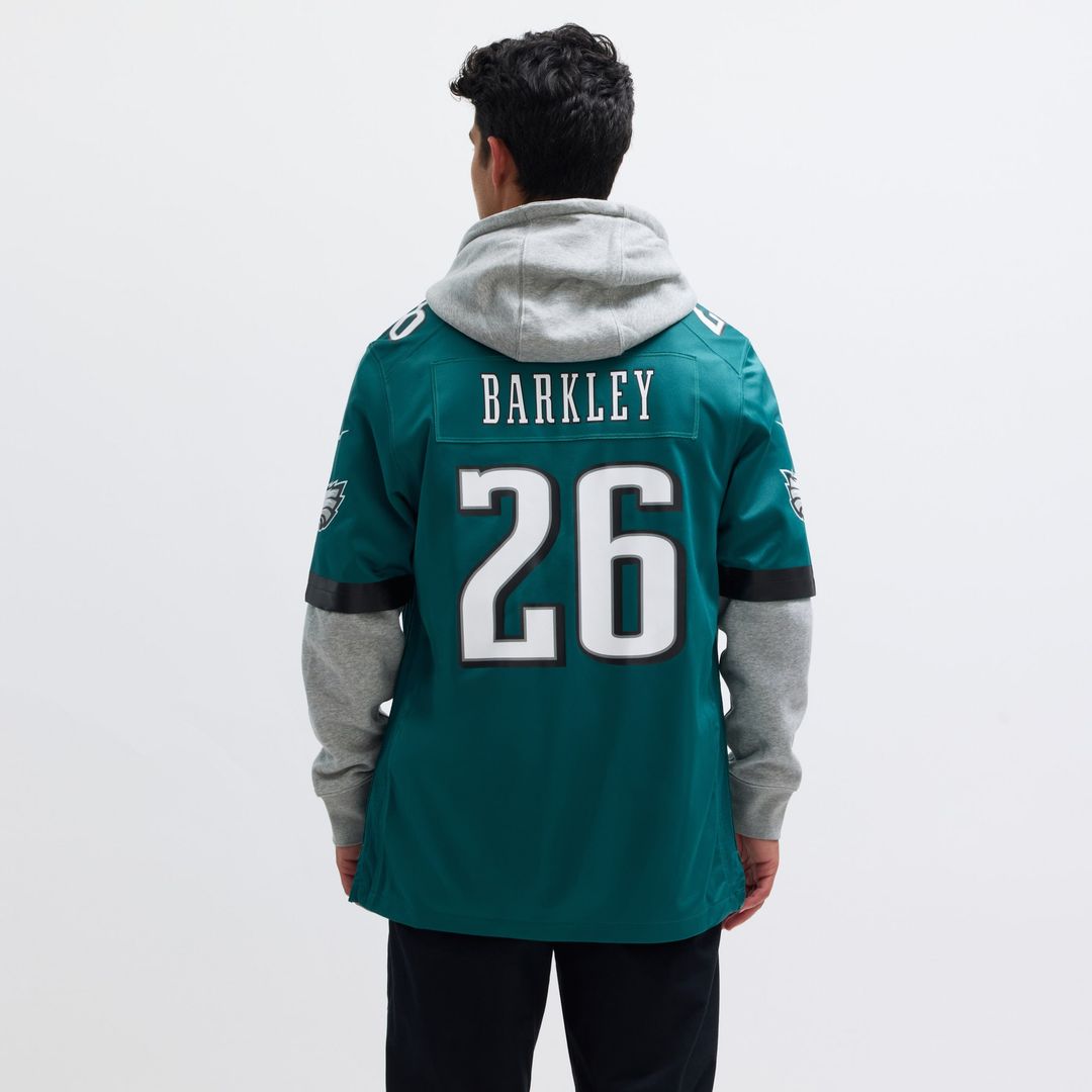 Saquon Barkley Philadelphia Eagles Nike Alternate Game Jersey -  Black