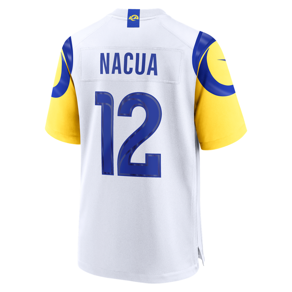 Puka Nacua Los Angeles Rams Nike White Game Player Jersey - White