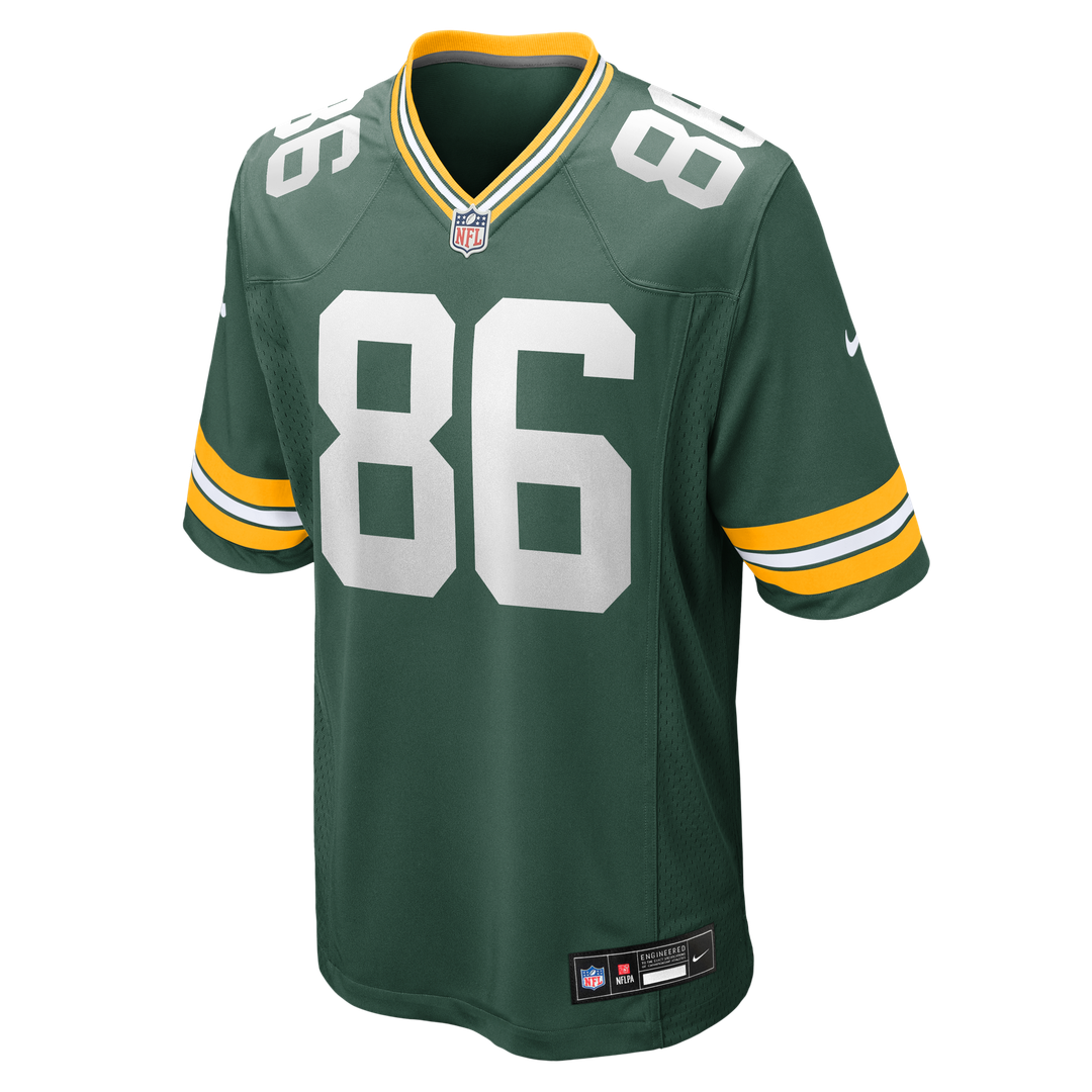 John FitzPatrick Green Bay Packers Nike Team Game Jersey -  Green