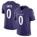 Roquan Smith Baltimore Ravens Nike Vapor F.U.S.E. Stitched Limited Jersey - Purple
