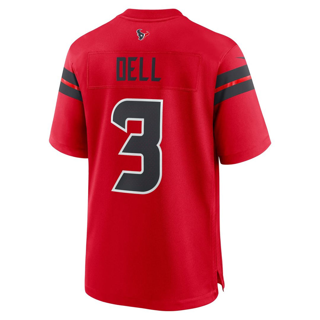 Tank Dell Houston Texans Nike Game Jersey -  White