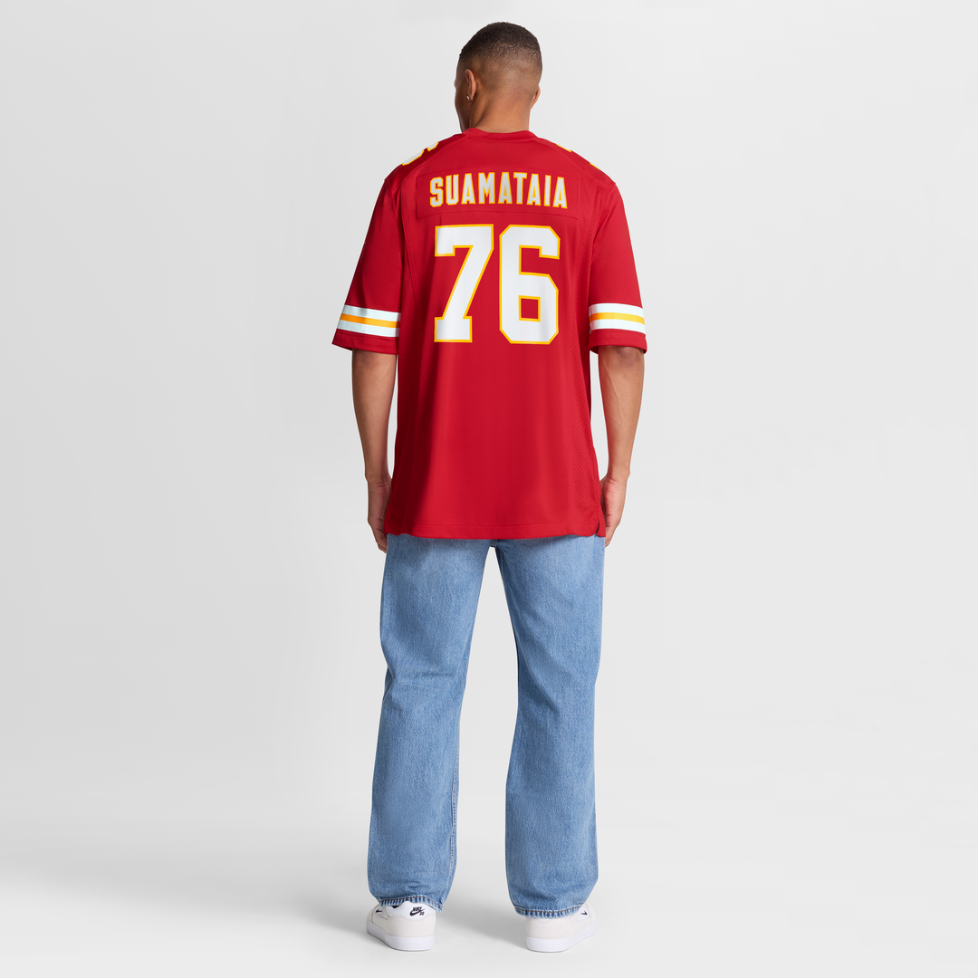 Kingsley Suamataia Kansas City Chiefs Nike  Game Jersey -  Red