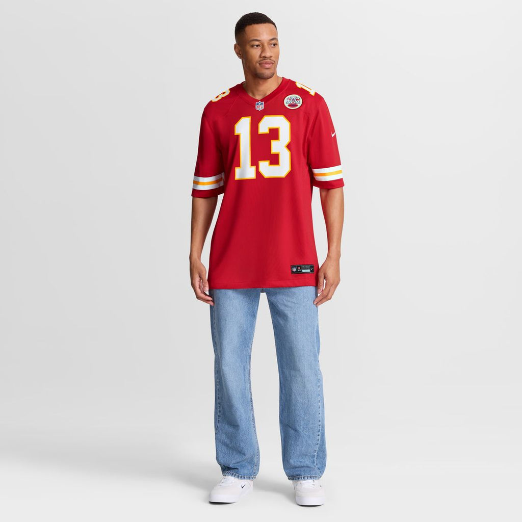 Nazeeh Johnson Kansas City Chiefs Nike Game Player Jersey - Red