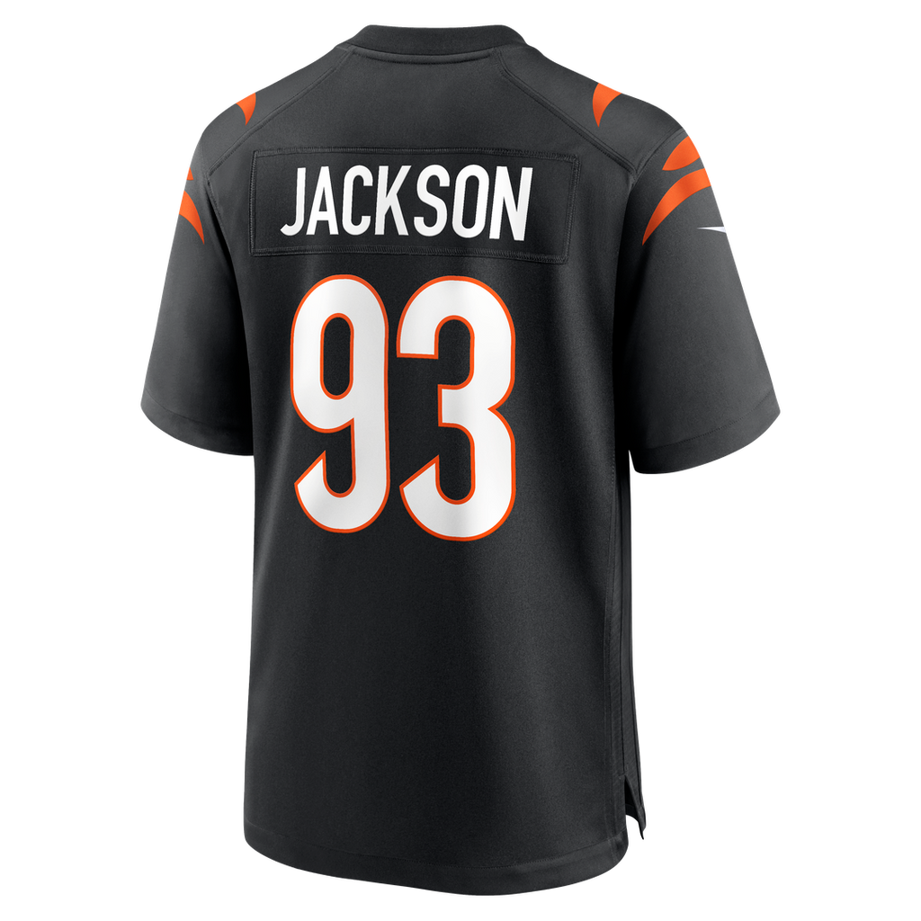 McKinnley Jackson Cincinnati Bengals Nike  Game Jersey -  Black