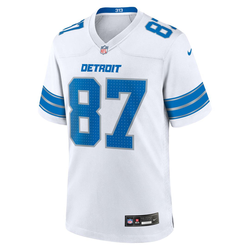 Sam LaPorta Detroit Lions Nike 2nd Alternate Game Jersey - Black