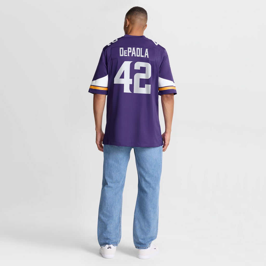 Andrew DePaola Minnesota Vikings Nike Game Jersey - Purple