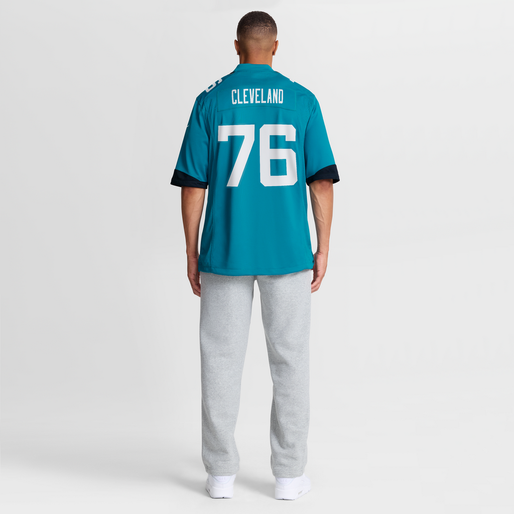 Ezra Cleveland Jacksonville Jaguars Nike  Game Jersey -  Teal