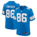 Anthony Firkser Detroit Lions Nike Team Game Jersey -  Blue