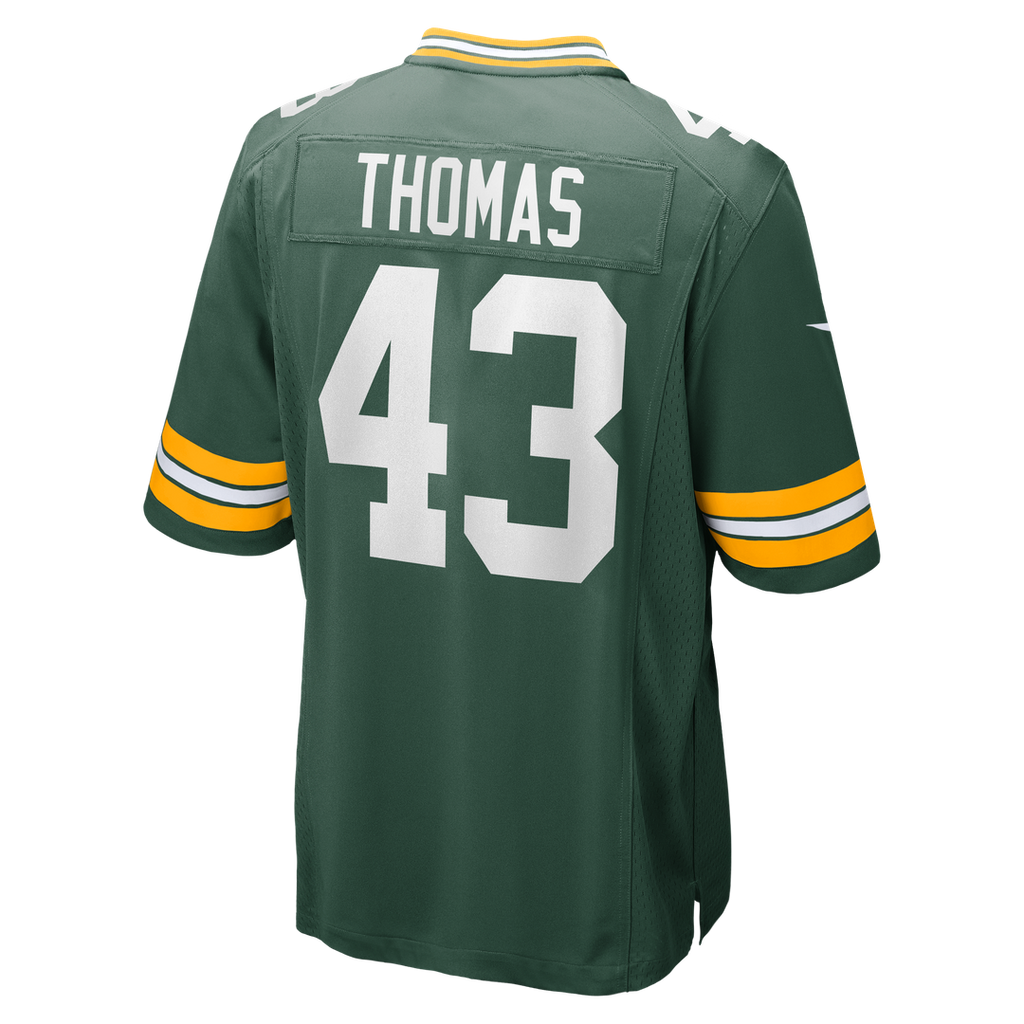 Kiondre Thomas Green Bay Packers Nike Game Player Jersey - Green