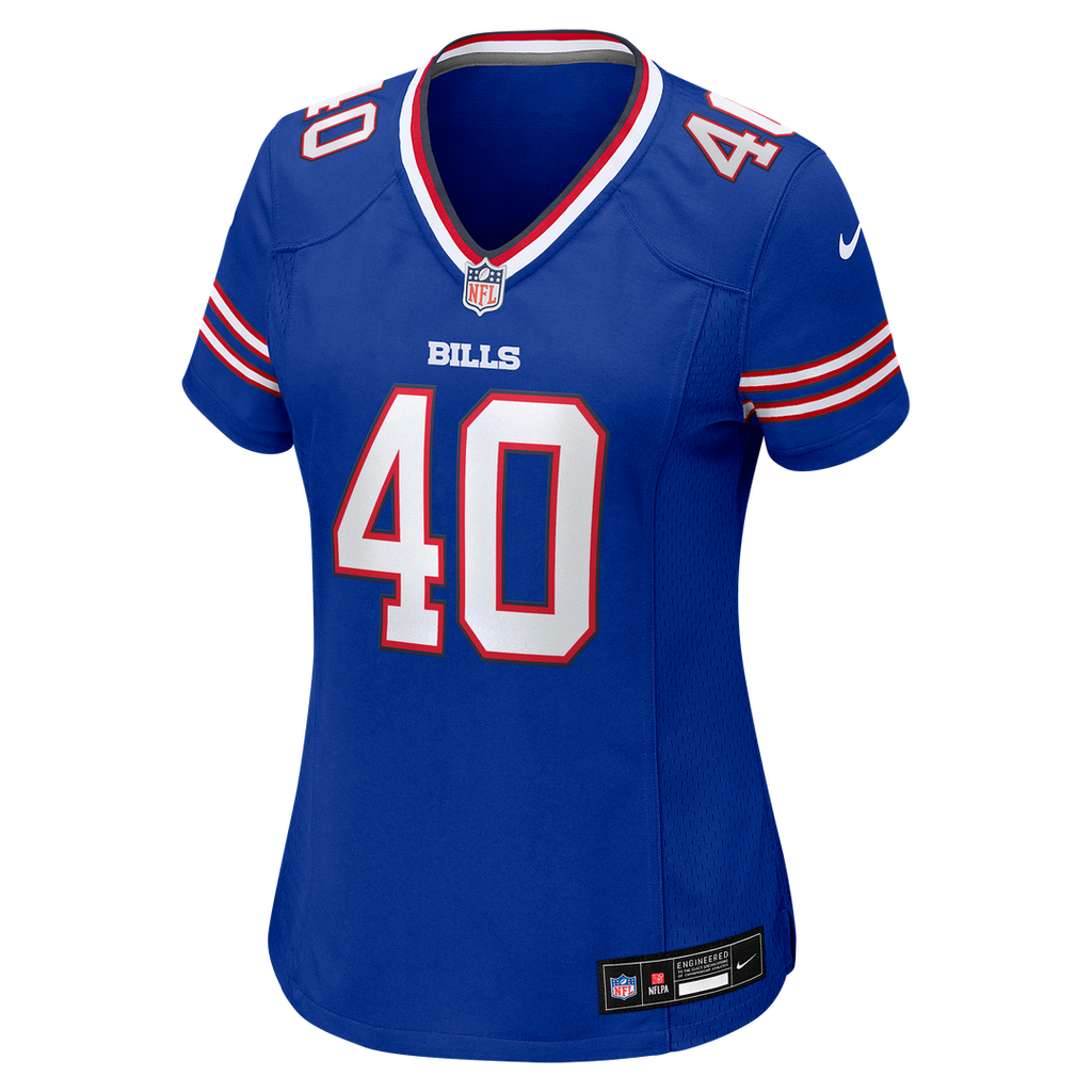 Matthew Wright Buffalo Bills Nike Women's Team Game Jersey -  Royal