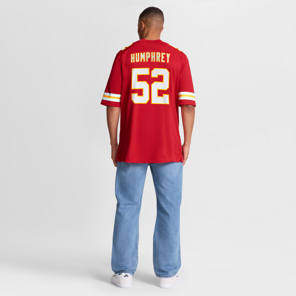 Creed Humphrey Kansas City Chiefs Nike Game Jersey - Red
