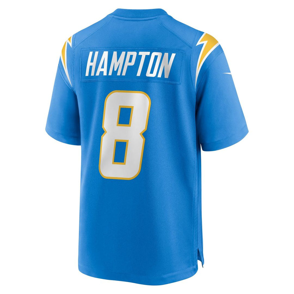 Omarion Hampton Los Angeles Chargers Nike Alternate Super Chargers Game Player Jersey - Navy