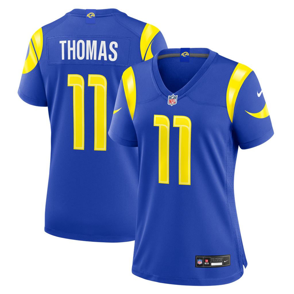 Keir Thomas Los Angeles Rams Nike Women's Team Game Jersey - Royal