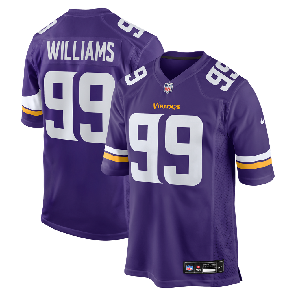Elijah Williams Minnesota Vikings Nike Team Game Jersey -  Purple