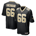 William Sherman New Orleans Saints Nike Team Game Jersey -  Black