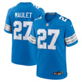 Arthur Maulet Detroit Lions Nike Team Game Jersey -  Blue