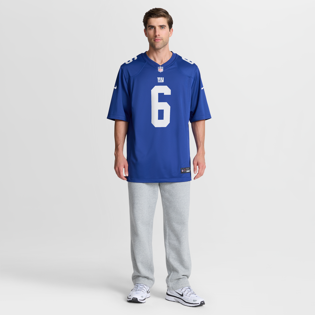 Jaxson Dart New York Giants Nike  Game Jersey - White