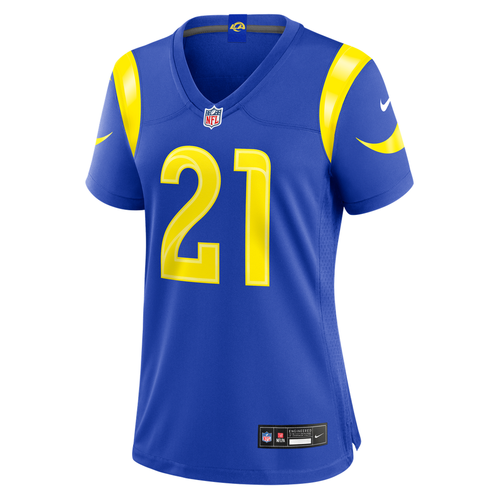 Cam Lampkin Los Angeles Rams Nike Women's Team Game Jersey - Royal