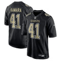 Alvin Kamara New Orleans Saints Nike Fashion Game Jersey - Carbon Black