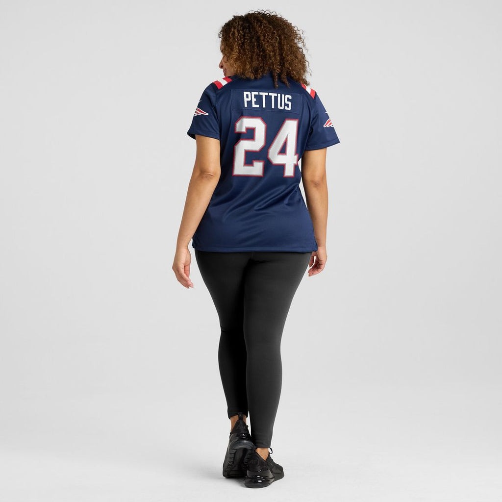 Dell Pettus New England Patriots Nike Women's Game Jersey - Navy