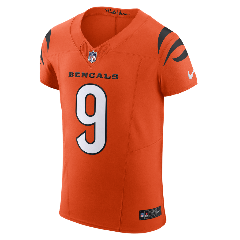 Joe Burrow Cincinnati Bengals Nike  Vapor F.U.S.E. Elite Jersey - Orange
