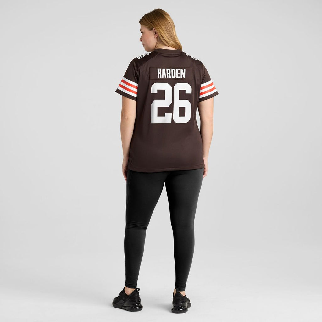 Myles Harden Cleveland Browns Nike Women's  Game Jersey -  Brown