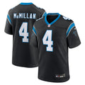 Tetairoa McMillan Carolina Panthers Nike Team Game Jersey - Black